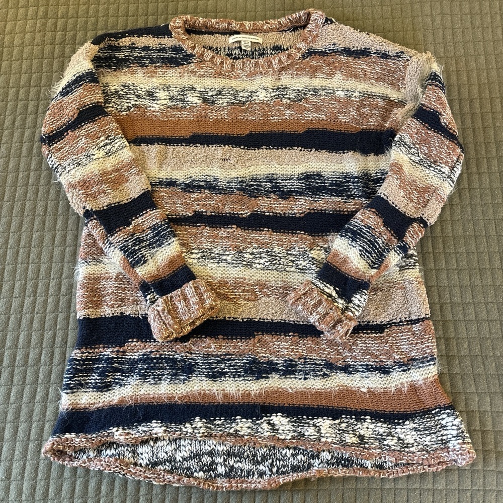 American Eagle Outfitters Striped Knit Sweater